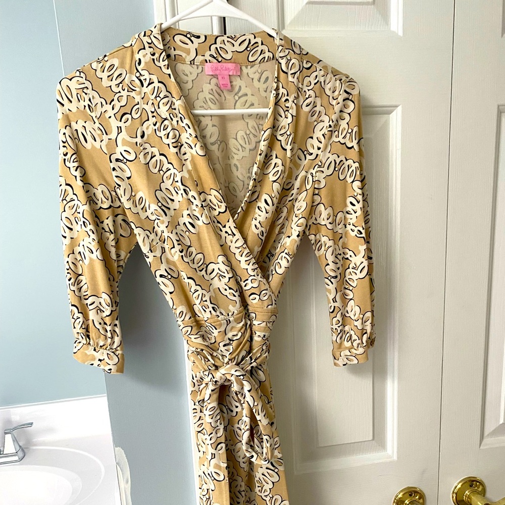 Lilly Pulitzer wrap dress